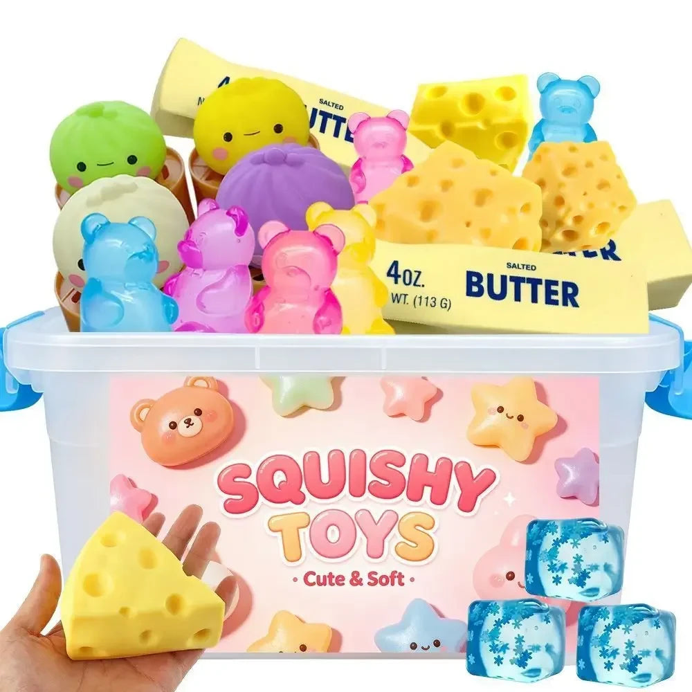 Assorted Slow-Rising Sensory Squishies
