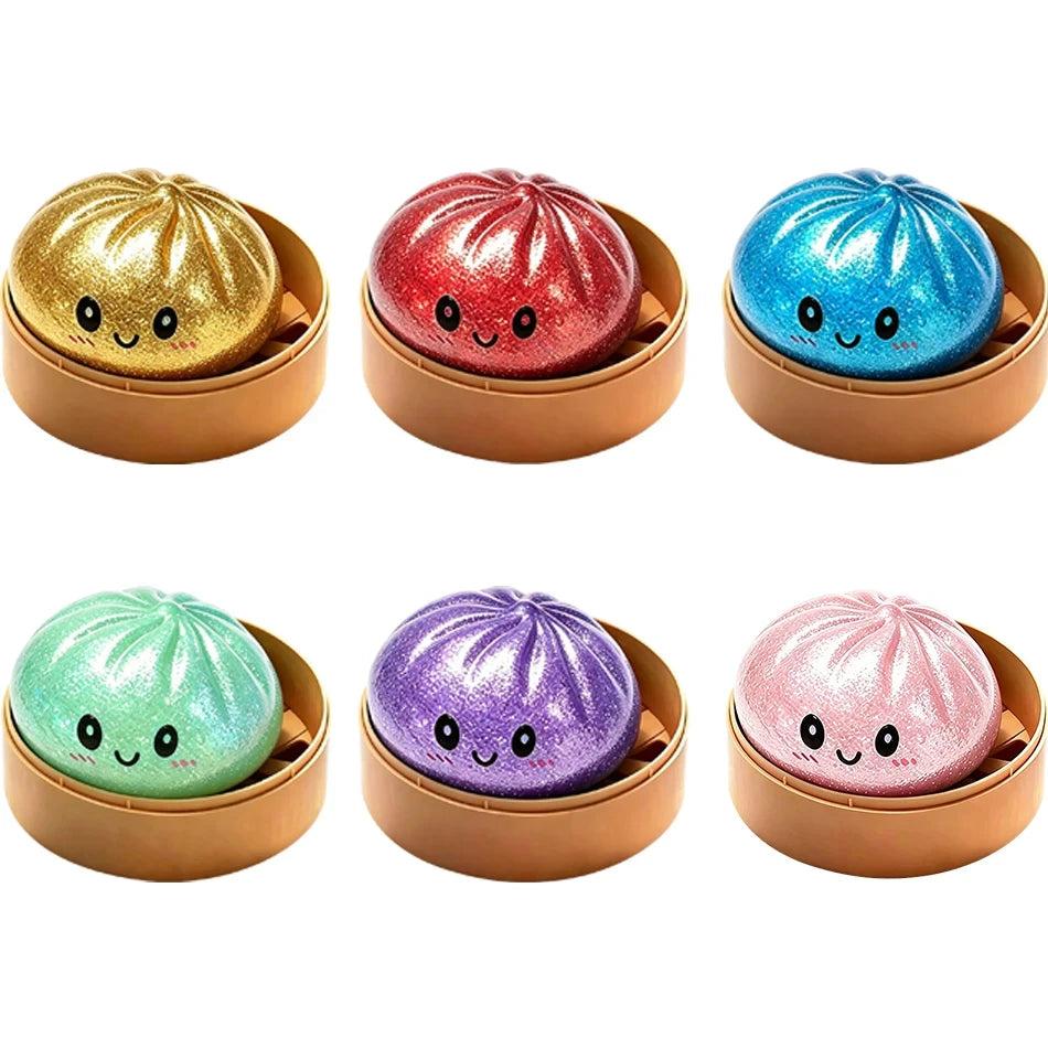 Steamer Bun Squishy Toy