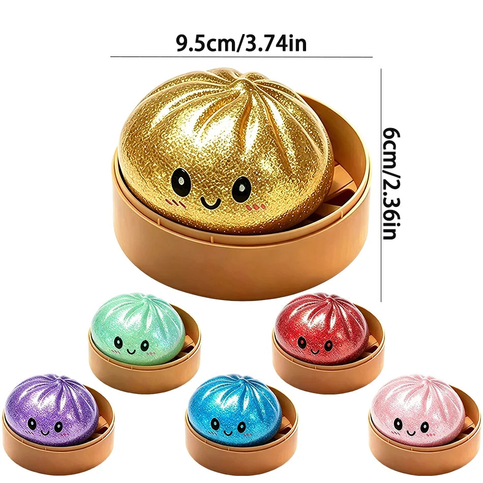 Steamer Bun Squishy Toy